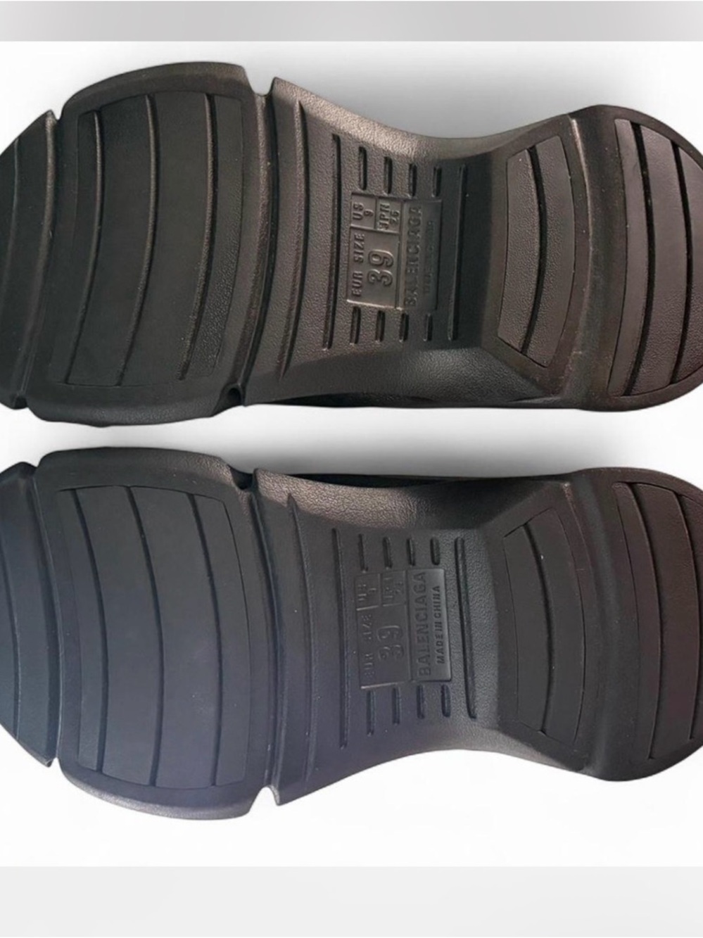 🔝 $525 Balenciaga Mold Foam Slide Sandals  Black US9/EUR39 - Picture 6 of 7